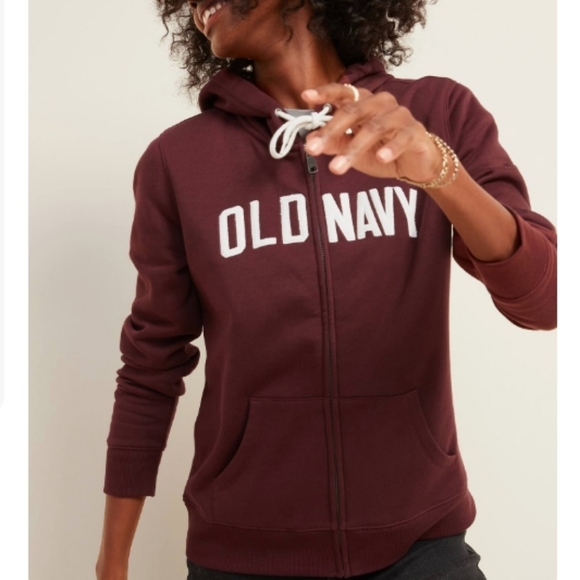 Old Navy Other - Old Navy Maroon Zip Up Hoodie